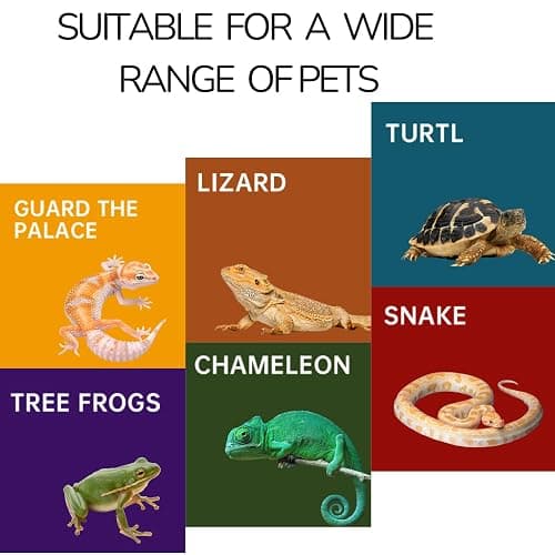 Repticircle Reptile Hide for Leopard Gecko,Bearded Dragon,Ball Python & Tortoise – Terrarium Habitat Décor, Snake & Lizard Hideout (Resin, Small) thumbnail 2