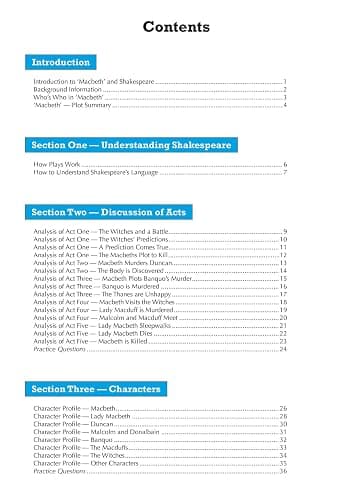 GCSE English Shakespeare Text Guide - Macbeth includes Online Edition & Quizzes: for the 2027 and 2028 exams thumbnail 3