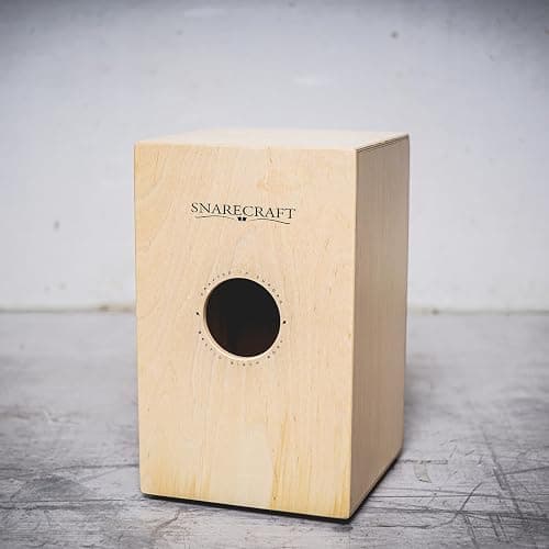 Snarecraft Cajon Box Drum with Internal Snares and Bass Tone for Acoustic Music — MADE IN EUROPE — Play with Your Hands, Baltic Birch, 2-YEAR WARRANTY thumbnail 10