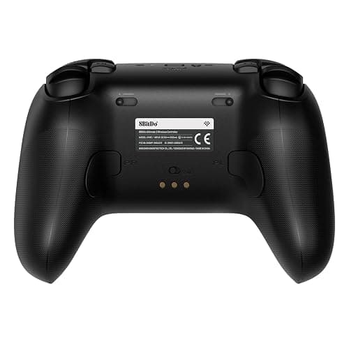 8BitDo Ultimate 2 Wireless Controller for Windows PC, Apple, Steam & Android, Gaming Controller with TMR Joysticks, Hall/Tactile Triggers, Motion Control, RGB Fire Ring, 1000Hz Polling Rate, Black thumbnail 3