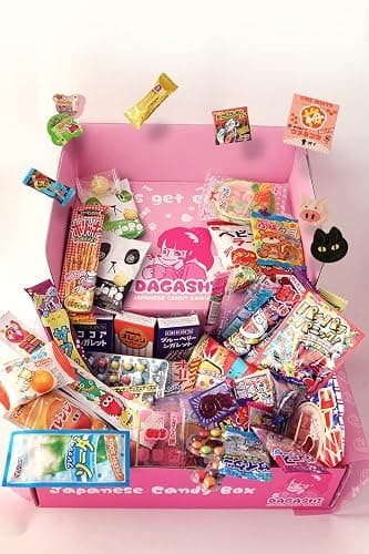Japanese Candy Snack Assortment, 55 Pieces Box, Variety Pack thumbnail 3