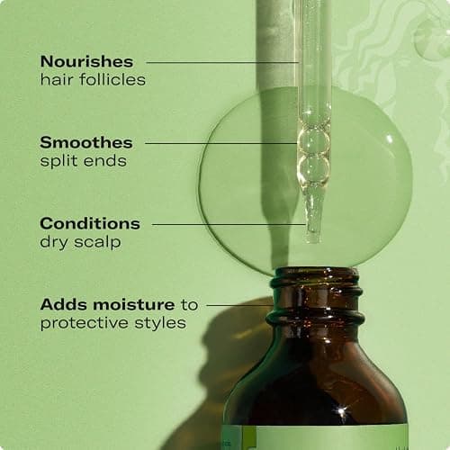 Mielle Organics Rosemary & Mint Hair Oil, Split Ends & Dry Scalp Treatment - Made with Biotin & Essential Oils for Strengthening, Soothing, Moisturizing & Encouraging Longer, Healthier Hair (2 Fl Oz) thumbnail 4