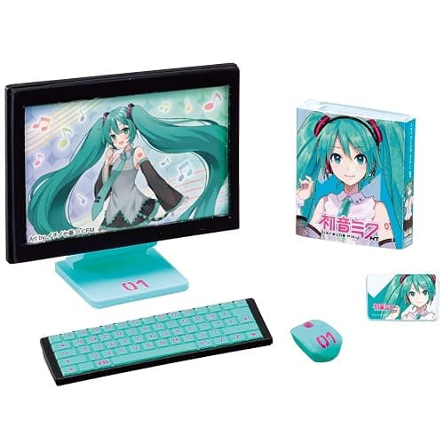 Re-Ment Miku Miku Room Blind Box - Includes 1 of 8 Collectible Mini Figurines - Fun and Versatile Decoration thumbnail 3