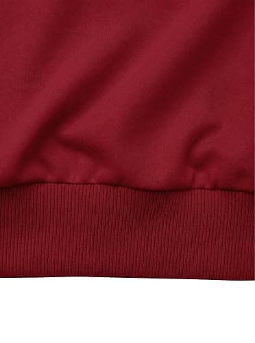 Remidoo Women's Off The Shoulder Sweatshirt Oversized Long Sleeve Top | Relaxed Off Shoulder Fit, Lightweight Pullover, Not Fleece, Drop Shoulder, Fall Layering for Casual Travel and Lounge thumbnail 4