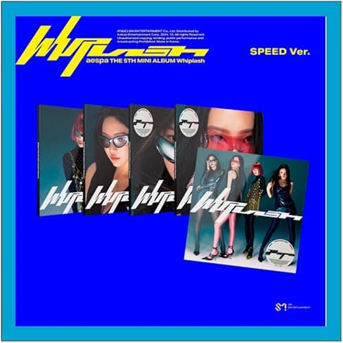 aespa Whiplash 5th Mini Album SPEED Ver. (SPEED Ver. - Random Ver.) thumbnail 2