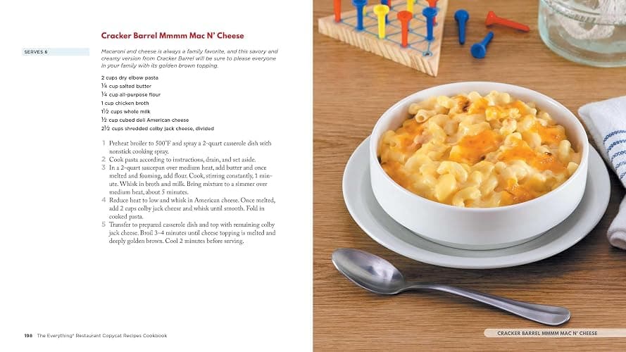 The Everything Restaurant Copycat Recipes Cookbook: 200 Easy Recipes to Re-Create Your Favorite Restaurant Dishes at Home (Everything® Series) thumbnail 5
