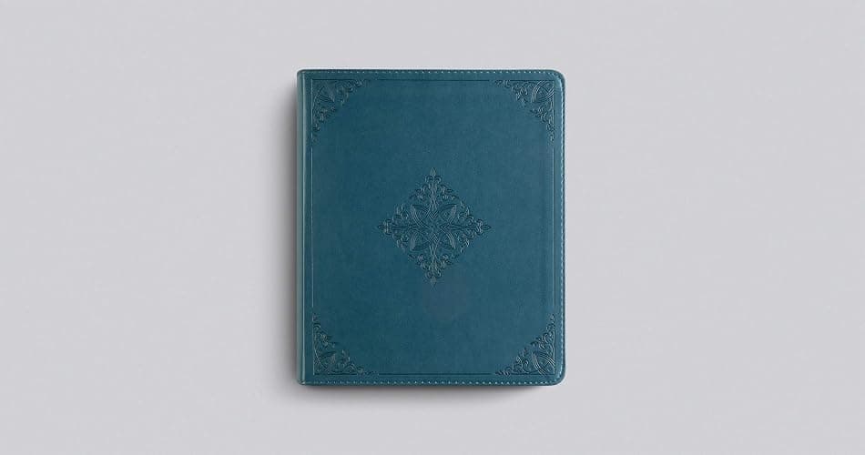 ESV Journaling Bible (TruTone, Deep Teal, Fleur-de-lis Design): Holy Bible, English Standard Version thumbnail 6