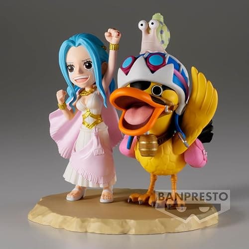 Banpresto - One Piece - Log Stories - Nefertari Vivi & Karoo, Bandai Spirits World Collectable Figure thumbnail 9