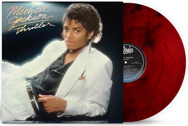 Thriller (Limited Edition Red & Black Marble Vinyl) - Image 1