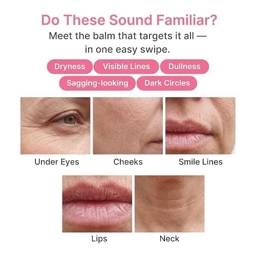 medicube PDRN Pink Collagen Volume Multi Balm Stick | Volufiline, PDRN, NAD, Collagen | Face & Body Balm for Under-Eyes, Neck, Forehead, Smile Lines, Lips | Plumping, Radiance, Line Care | K-Beauty thumbnail 3