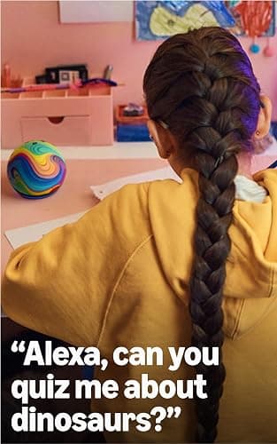Amazon Echo Dot Kids (newest model) - Designed for kids, with Alexa+ Early Access, parental controls, Includes 1 Year of Amazon Kids+, Owl thumbnail 3