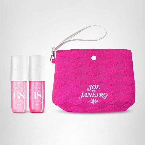 Sol de Janeiro Giftable Set | Two Travel Size Hair & Body Fragrance Mist with Pink Pouch | Cheirosa 68 & Cheirosa 48, 3 fl oz ea | Amazon Exclusive | $72 Value thumbnail 10