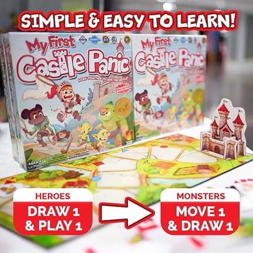 My First Castle Panic Board Game for Kids 4+ | Cooperative & Educational Fun | Teaches Strategy & Teamwork thumbnail 6