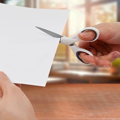 Westcott 5" Micro-Tip Fabric Scissors with Titanium-Bonded Blades - Ideal for Crafting, Sewing, and More thumbnail 7
