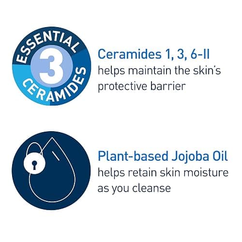 CeraVe Cleansing Balm Makeup Remover, Waterproof Makeup Remover With Ceramides & Plant-Based Jojoba Oil To Nourish & Hydrate, Non-Comedogenic & Fragrance Free, 1.3 Oz thumbnail 4