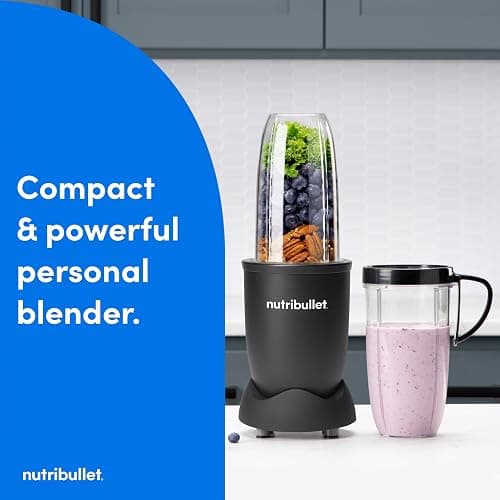 nutribullet Pro Nutrient Extractor, 900W, Matte Black thumbnail 2