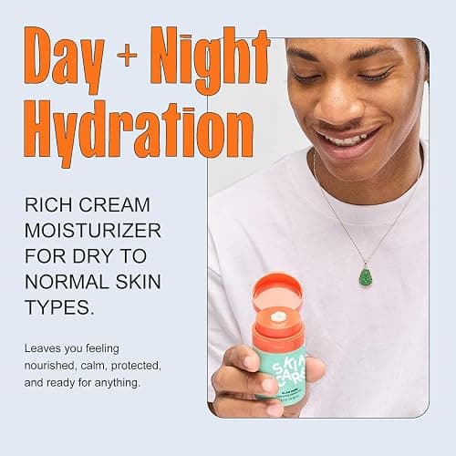 Bub~ble Skincare Slam Dunk Hydrating Moisturiser with Vitamin E+Aloe Vera Juice Face Cream for Normal to Dry Skin+ Level Up Balancing Moisturiser for a Radiant Complexion(50ml) (2A) thumbnail 3