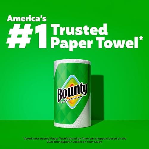 Bounty Select-A-Size Paper Towels, White, 8 Triple Rolls = 24 Regular Roll thumbnail 10