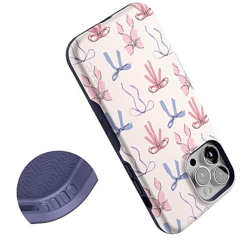 Casely iPhone 13 Pro Max Case | Coquette Girlie | Pastel Bows | Compatible with MagSafe | Bold Protective Design thumbnail 5