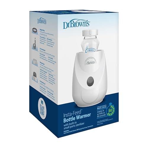 Dr. Brown's Insta-Feed Baby Bottle Warmer and Sterilizer for Baby Bottles and Baby Food Jars - Insta-Feed, Warmer & Sterilizer thumbnail 8