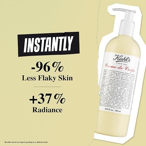 Kiehl's - Creme de Corps Body Lotion, with Cocoa Butter, Fast Hydration | Body Lotion for Soft and Smooth Skin - Suitable for All Skin Types - Synthetic Fragrance-Free thumbnail 3