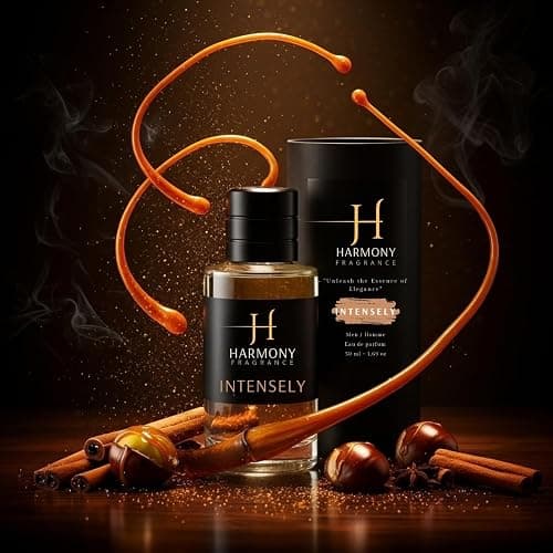 Intensely - Harmony Fragrance - Eau de Parfum - Inspired by Stronger With You Intensely - Luxury Perfume - For Men - Long Lasting Fragrance - Made In Canada thumbnail 6
