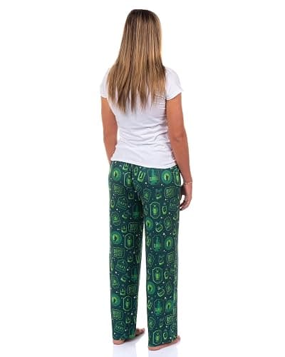 Wicked Pajamas Women's Elphaba Elements Destined To Fly Lounge PJ Pants thumbnail 5