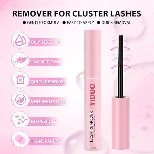 YIDUO Lashes Clusters Kit with Spikes Bottom Extensions False Eyelashes 816Pcs Bulk Packs with 2X Bond&Seal Volume D Curl Wispy Individual Fake Eyelash Wholesale Large Pack for Beginners Gift Choice thumbnail 7