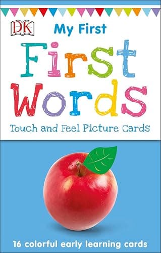 My First Touch and Feel Language Picture Cards: First Words (My First Board Books) - Image 1