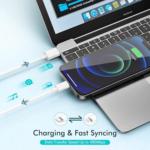 iPhone Fast Charger,10FT Extra Long Fast Charging USB C to Lightning Cable Cord with USB C iPhone Charger Block 20W PD Travel Plug for iPhone 14/Pro/Pro Max/Plus/13/12/11/Mini/Pro/XS/XR/SE 2022/8/iPad thumbnail 5