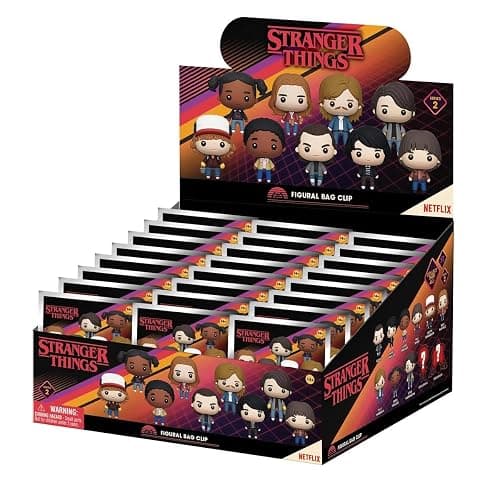 Stranger Things Series 2 – 5" Collectible Bag Clip – Blind Bag (ONE Random Figure) – TV Show Character Keychain/Backpack Accessory | Official Licensed Merchandise thumbnail 4