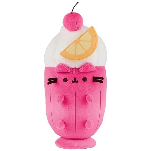 GUND Pusheen’s Kitchen: Fruit Parfait Plush, Toy Dessert Food Stuffed Animal for Ages 8 and Up, Pink, 9.5” - Image 1