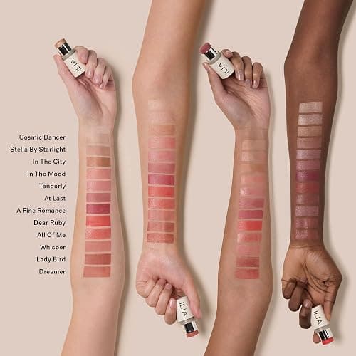 ILIA - Multi-Stick For Lips + Cheeks | Buildable, Creamy, Multi-Use Color Formula for All Skin Types | Nourish, Soften, Protect | Non-Toxic, Vegan, Cruelty-Free (In The Mood, 0.15 oz | 4.5 g) thumbnail 3