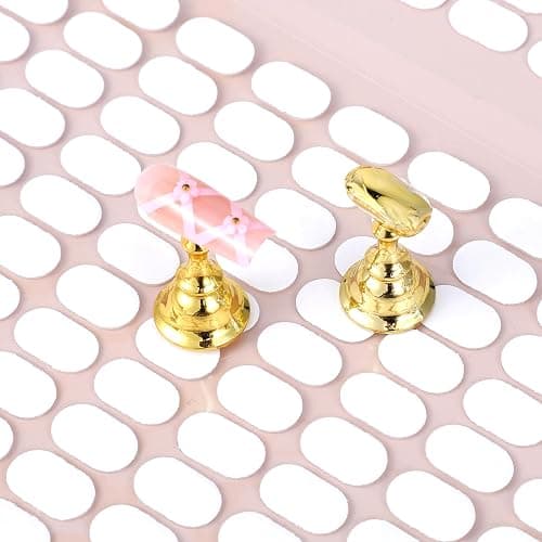 3600 Stück Nagel Ständer Acryl Nagelständer Acryl Nagelständer Übungshand Nail Stand Für Gelnägel Nagelspitze Nagelübungsständer Nagelständer Zum Diy Maniküre Nagel Stander Für Press On Nail Ständer thumbnail 6