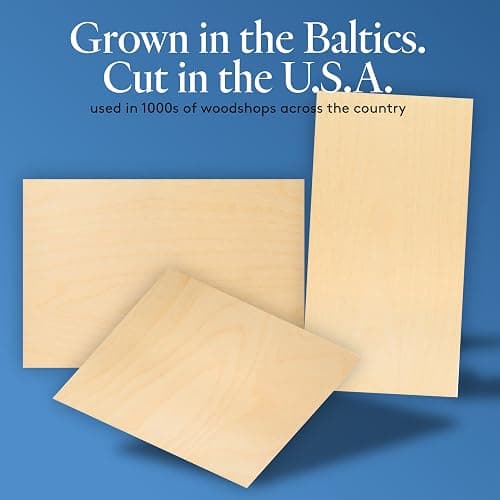 Unfinished Wooden Flag Cutout, 12", Pack of 5 Wooden Shapes for Crafts and Summer and July 4th Decor and Crafting, by Woodpeckers thumbnail 6