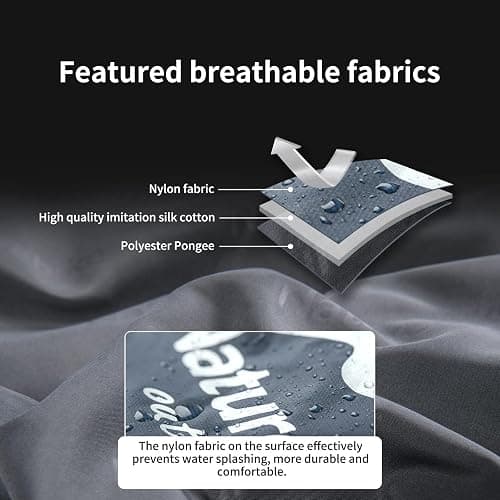 Naturehike Lightweight Compact Sleeping Bag, 59℉/32℉ Envelope Ultralight Backpacking Sleeping Bag Portable, Waterproof with Compression Sack for Cold&Warm, Camping, Traveling, Hiking thumbnail 5