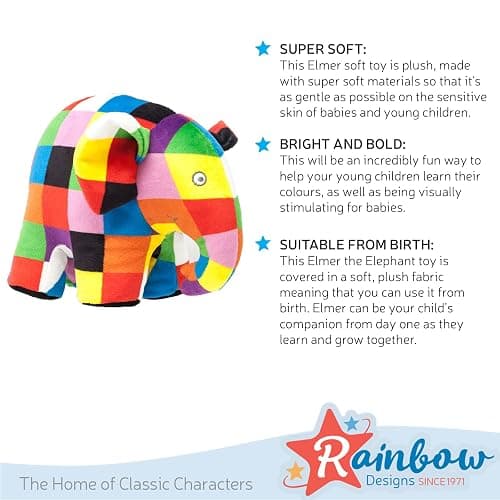 ELMER SOFT TOY thumbnail 5