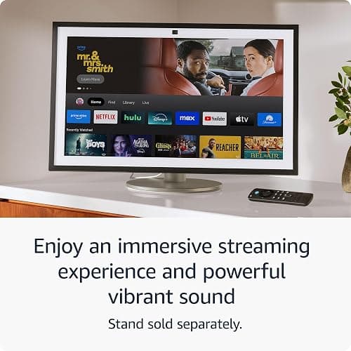 Amazon Echo Show 21 (newest model), Full HD 21" kitchen hub for home organization, with built-in Fire TV and Alexa thumbnail 3