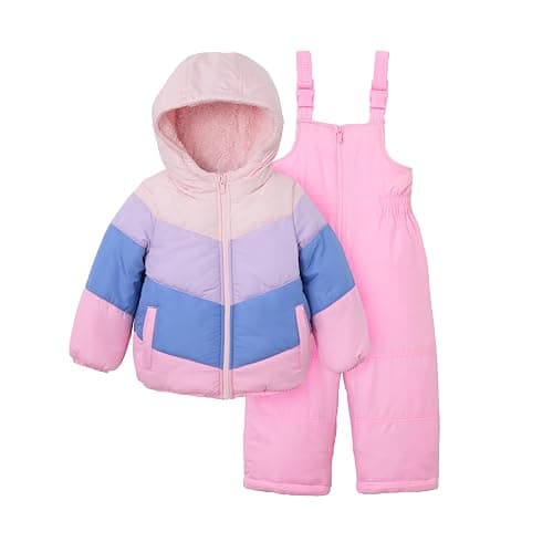 Carter's girls Snowbows 2-piece Snow Set Winter Jacket and Snow Bib - Image 1