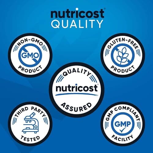 Nutricost HMB (Beta-Hydroxy Beta-Methylbutyrate) 1000mg (240 Capsules) - 500mg Per Capsule, 120 Servings - Gluten Free and Non-GMO thumbnail 3