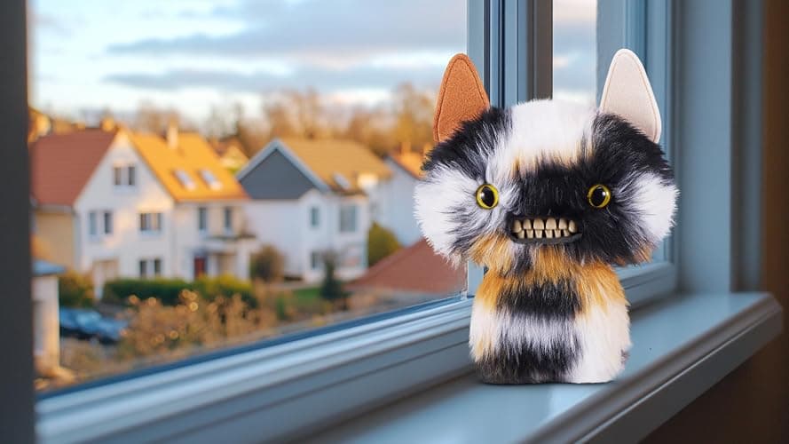 Fuggler Butt Ugly Pets 9-inch Series 1 by ZURU, Funny Ugly Monster Plush Toy thumbnail 2