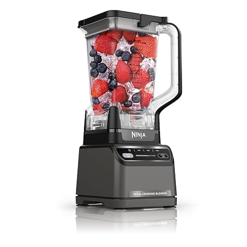 Ninja Professional Blender | Smoothie Blender, Drink Mixer, Grinder, Ice Crusher | Total Crushing™ Technology, Auto-iQ™ Smart Presets, Professional 1200W Power, XL 72oz Pitcher | Dark Grey | BR201AMZ - Image 1