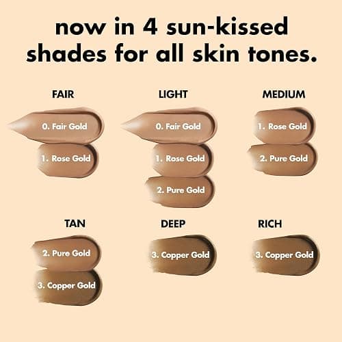 e.l.f. SKIN Bronzing Drops, Liquid Bronzer For Face & Skin, Creates A Sun-Kissed Glow, Infused With Vitamin E, Vegan & Cruelty-Free, Pure Gold thumbnail 6