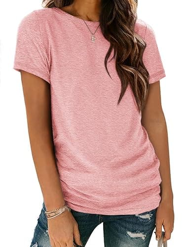 ATHMILE Womens T Shirt Summer Tops Short Sleeve Fashion School Teachers Clothes 2025 Spring Beach Vacation Trendy - Image 1