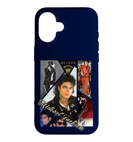 Michael Jackson 021 Back Printed Case for iPhone 16 - Image 1