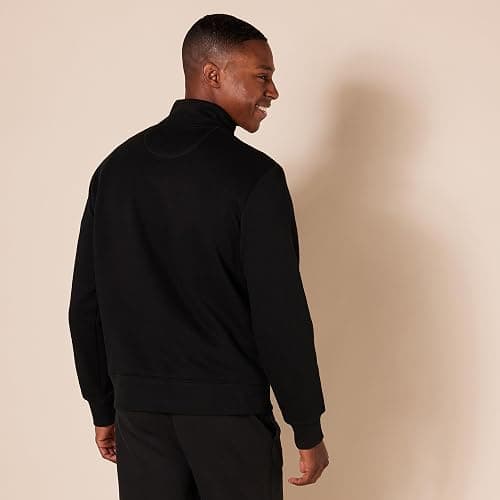 Amazon Essentials mens Long-Sleeve Quarter-Zip Pullover Fleece Sweatshirt thumbnail 3