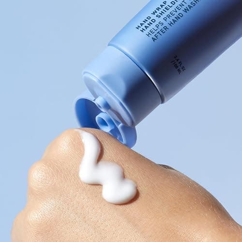 Prequel Skin Hand Wrap, Hand Cream for Dry Cracked Hands. Deep Nourishing Moisturizing Formula. Non-Greasy Balm for Women and Men. Unscented Skincare with Moisture Lock Formula. 3.4oz thumbnail 5