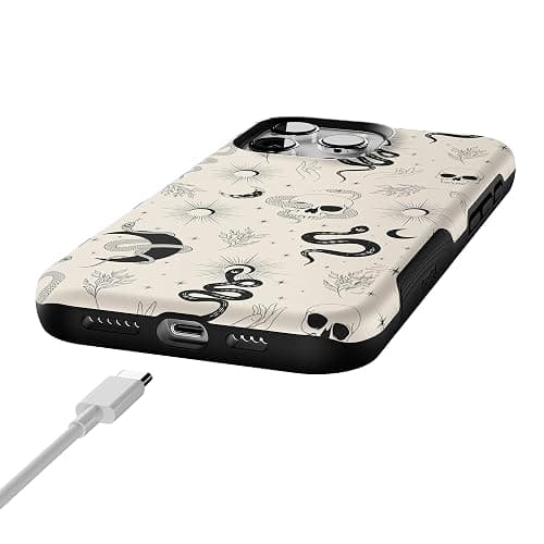 Casely iPhone 16 Pro Case | No Further Explanation | Snakes & Skulls | Compatible with MagSafe | Bold Ultra-Protective Case Design thumbnail 5