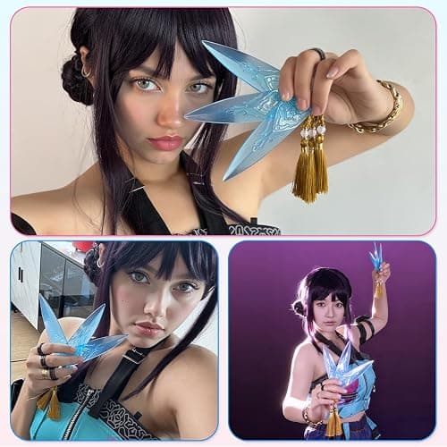 5 Inches Soft Plastic Semi-Transparent Daggers Prop for Zoey Cosplay thumbnail 3