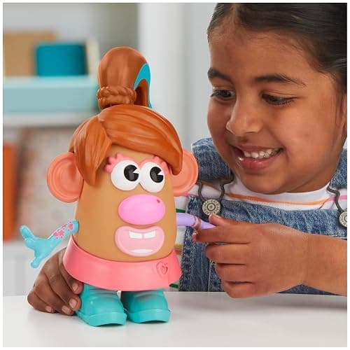 Potato Head Express Yourspud Playset with 1 Potato Body and 32 Accessories, Creative Toddler and Preschool Toys for Boys and Girls 2 Years and Up (Amazon Exclusive) thumbnail 4